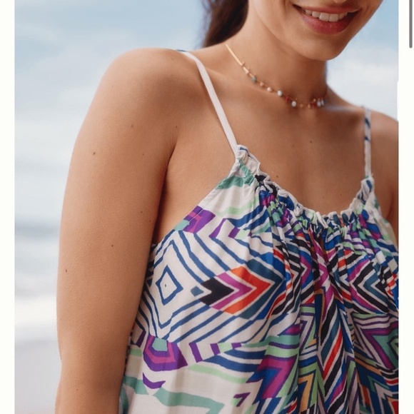 NWT ANTHROPOLOGIE  Printed Malika Dress XS - Picture 5 of 5